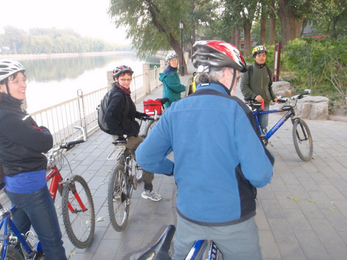 A Bicycle Pedal Break on the Back Sea.